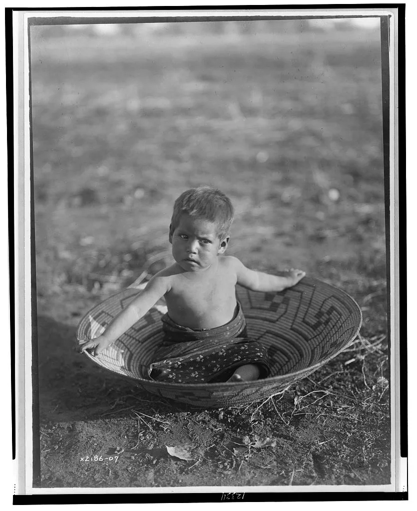 Maricopa child, Arizona, 1907