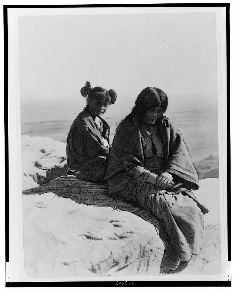 Maiden and Matron, New Mexico, 1905