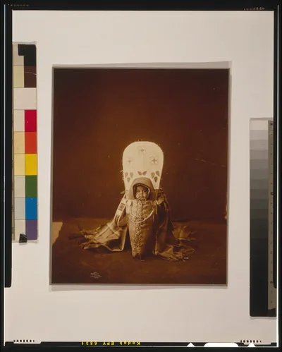 Photograph from 1899: Nez Percé babe
