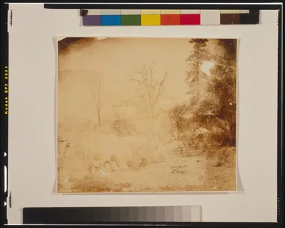 [Apache Mescal camp], 1903
