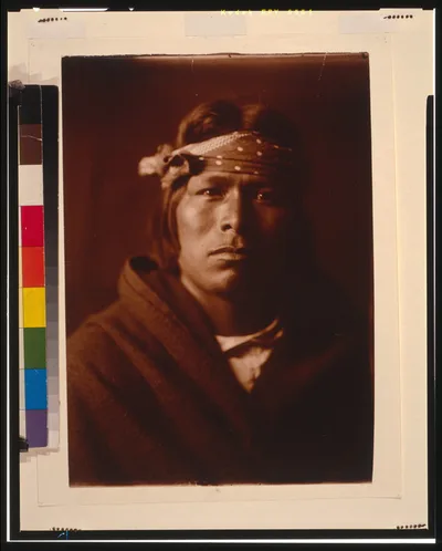 An Acoma man, 1904