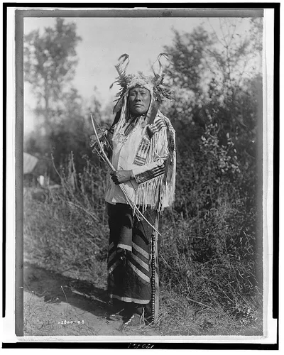 Long Time Dog--Hidatsa, 1908