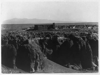 Acoma from the south, Acoma, New Mexico, 1905