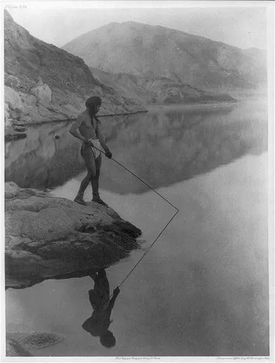 Shores of Walker Lake--Paviotso, Nevada, 1924