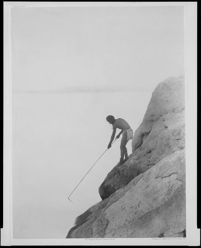 Fishing with a Gaff-hook--Paviotso, Nevada, 1924