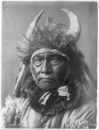 Bull Chief--Apsaroke, 1908