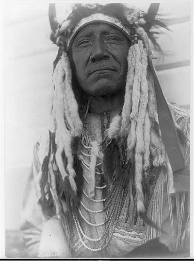 Two Moons--Cheyenne, 1910