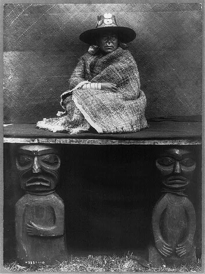 The chief's daughter, British Columbia, 1910