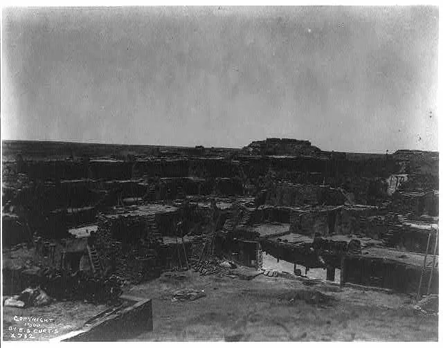 Mishongnovi, Middle Mesa Pueblo, Arizona, 1900