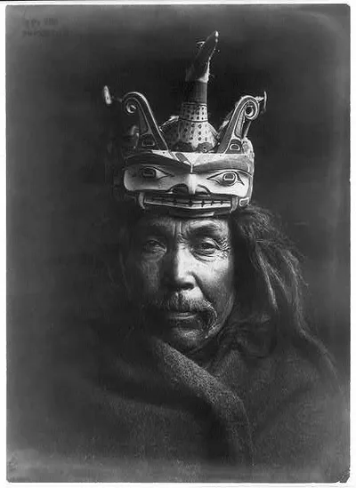 A Tluwulahu mask--Tsawatenok, British Columbia, 1914