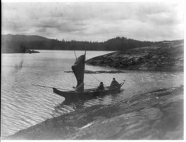 Sailing--Qagyuhl, British Columbia, 1914