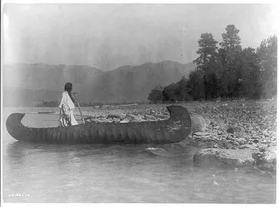 Country of the Kutenai [Flathead Lake, Montana], 1910