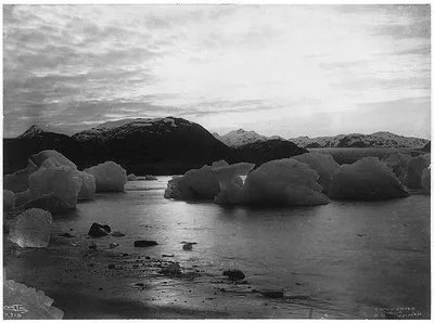 Sunset of Muir Inlet, Glacier Bay, Alaska, 1899