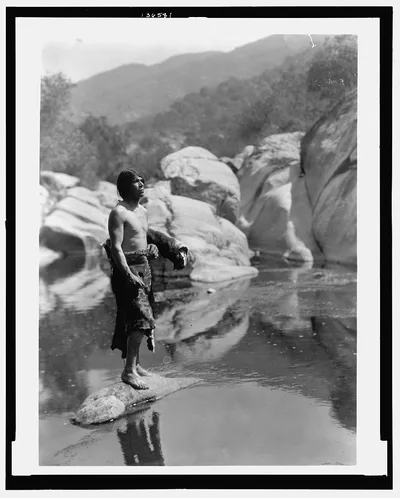 Quiet waters--Tule River Reservation [Yokuts], 1924