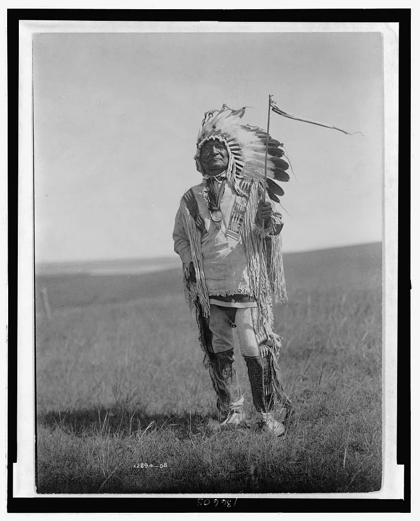 Arikara chief, 1908