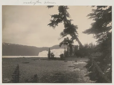 [West front of Columbia Glacier, Prince William Sound, Alaska], Columbia Glacier, Alaska, 1899