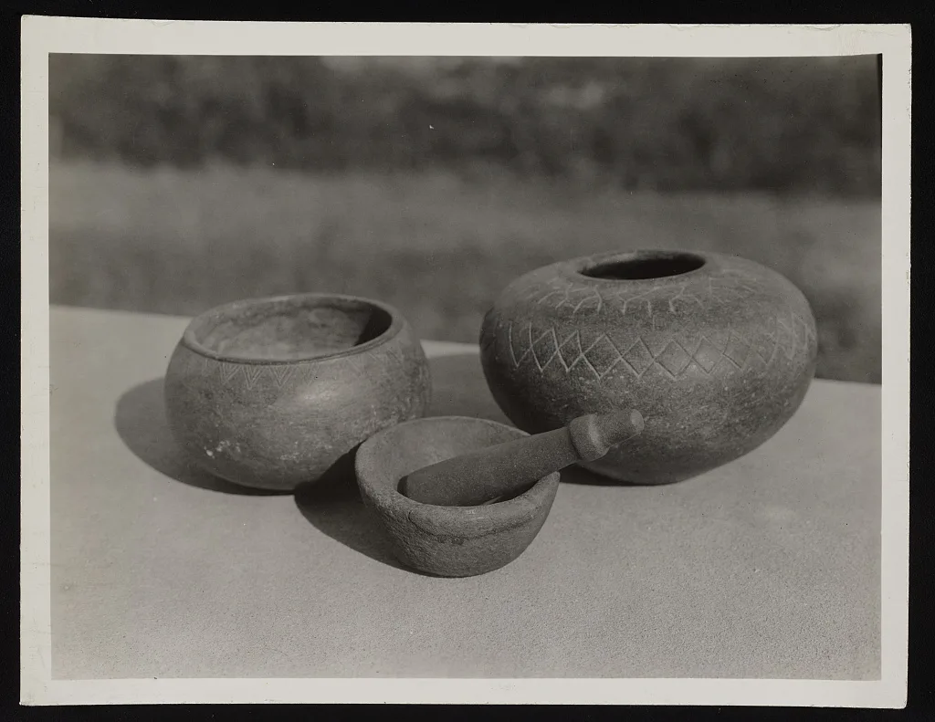 Steatite vessels from Santa Catalina Island, California, Santa Catalina Island, 1900