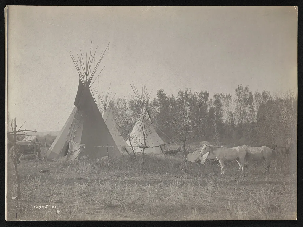 In the Little Horn Valley, 1908