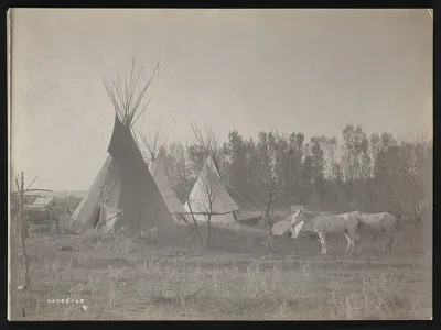 In the Little Horn Valley, 1908