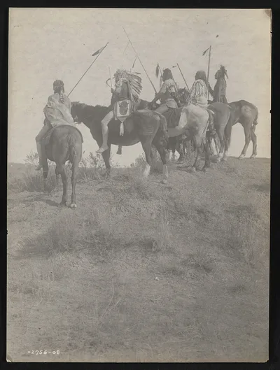 Overlooking the Little Horn, Montana, 1908