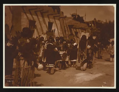 St. Stephens Dance -- Acoma, New Mexico, Acoma, 1905