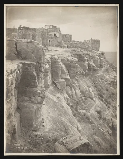 Cloud swept Walpi--Hopi, Walpi, Arizona, 1907