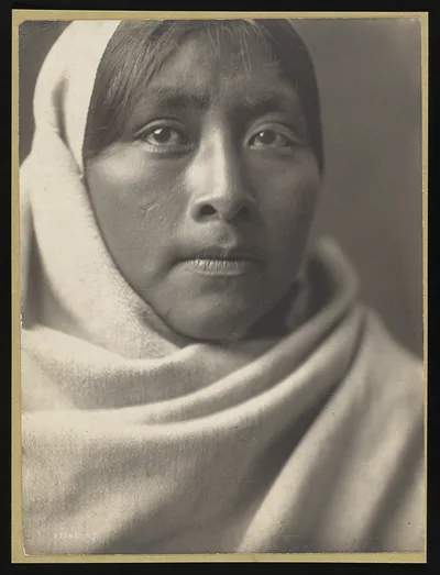 Papago maiden, Arizona, 1907