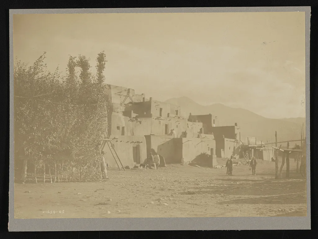 The north side--Taos, N.M, Taos, New Mexico, 1905