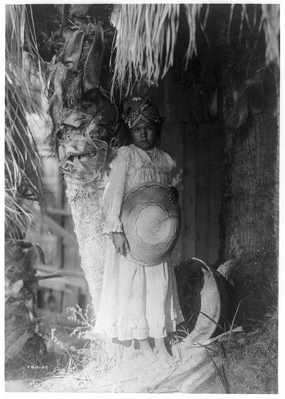 A Cahuilla child, 1905