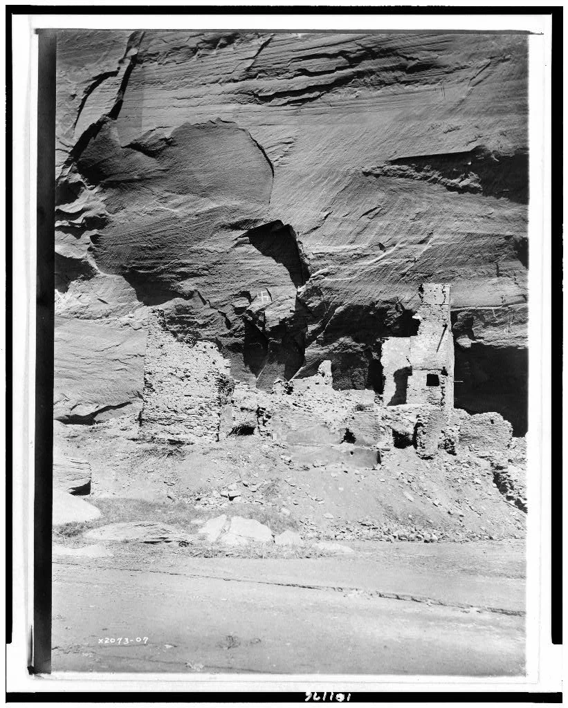 Antelope ruins showing prehistoric decorations, 1907