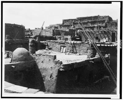 [The terraced houses of Zuni], New Mexico, 1903