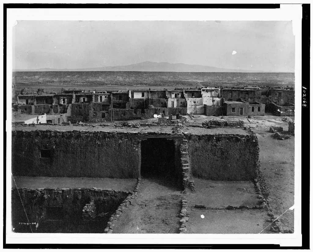 [Acoma from the church top], Acoma, New Mexico, 1905
