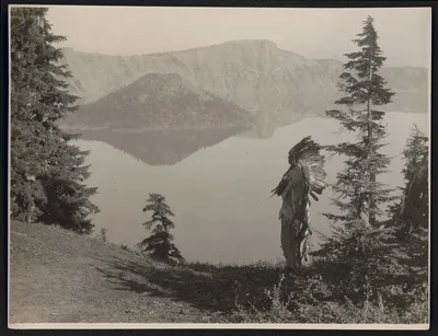 The chief--Klamath, 1923