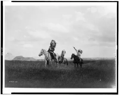 [The march of the Sioux], Great Plains, 1905