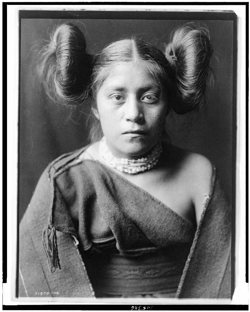 A Tewa girl, 1906