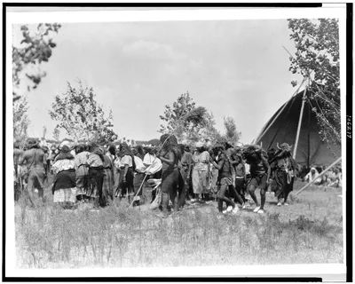 [Buffalo Society, animal dance--Cheyenne], 1927