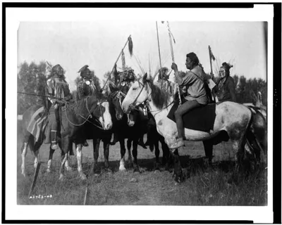 Council of War, Montana, 1908