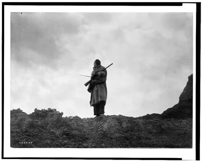 [The mountain sheep hunter--Sioux], 1905