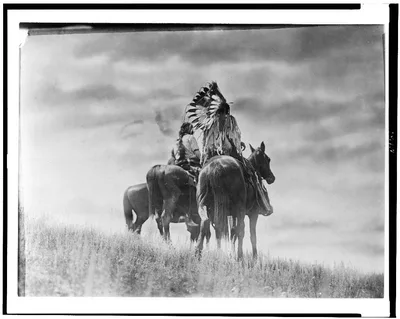 [Cheyenne warriors], 1905