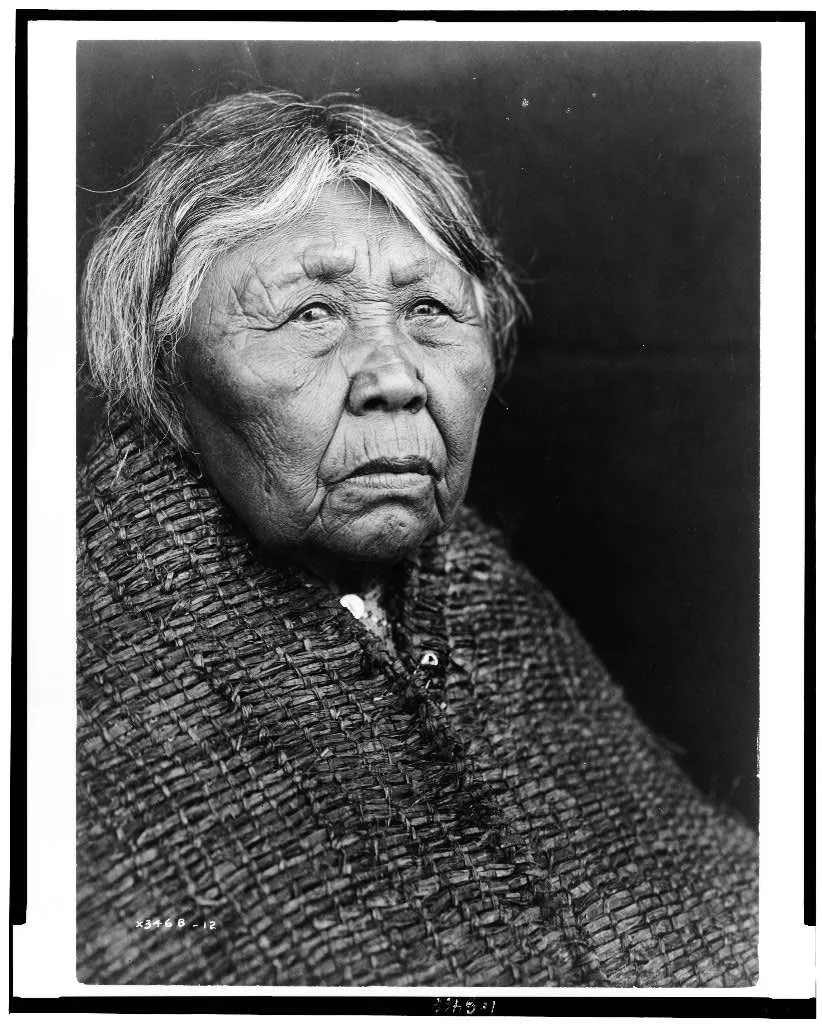 [Hleastunuh--Skokomish, Indian women, head-and-shoulders portrait,…, Washington, 1913