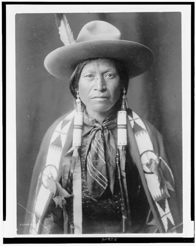Jicarilla cowboy, New Mexico, 1905
