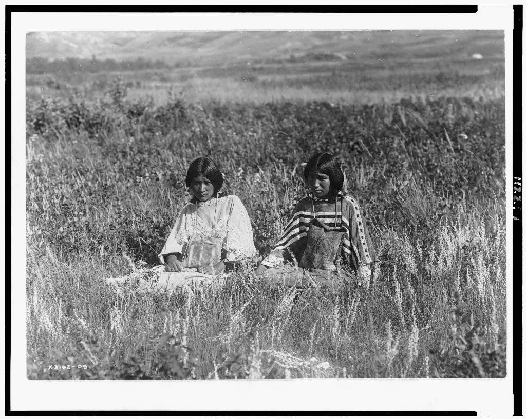 Little Plume's daughter, Montana, 1910