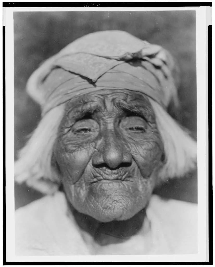 A Santa Ysabel Woman--Diegueño, 1924