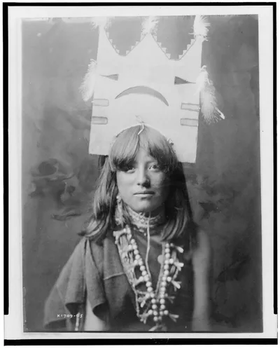 Tablita woman dancer--San Ildefonso, 1905