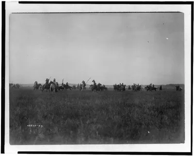 Morning attack, Great Plains, 1907