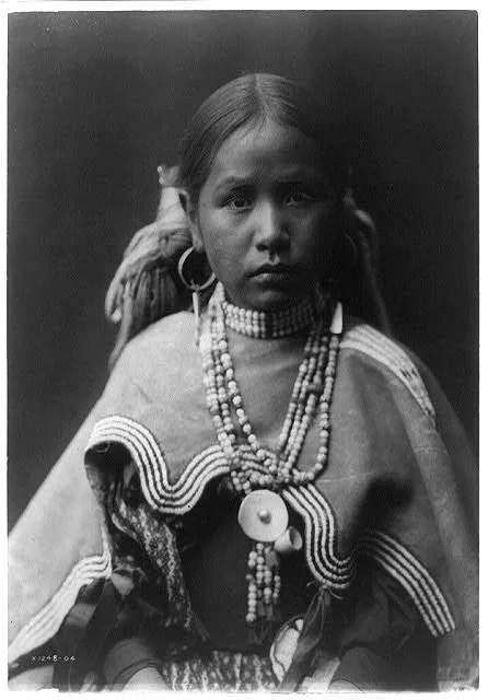 Jicarilla maiden, 1905