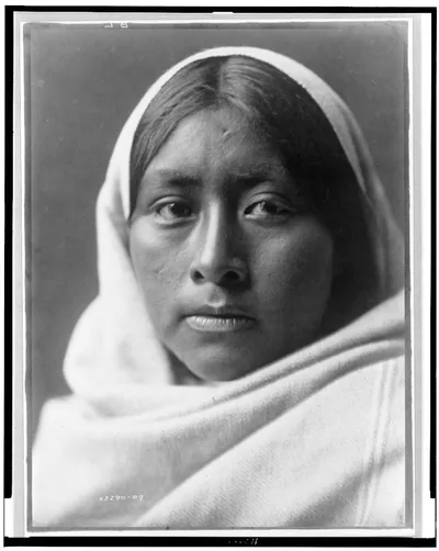 Papago girl, 1907