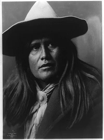 An Ostoho Cow Boy--Apache, 1903