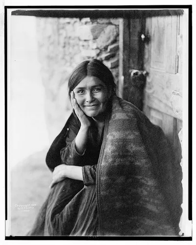 A Navaho smile, 1904