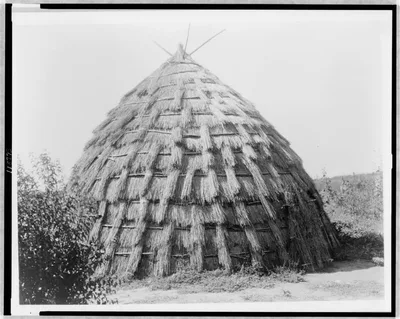 Wichita grass-house, 1927